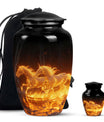 Luminous Ember Gallop Horse Cremation Urns For Human Ashes - Large Urn Mom