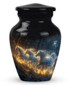 Galloping Horses Cremation Urn For Human Ashes - Urns For Adult Male