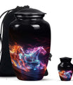 Running Horses Cremation Urns For Human Ashes - Burial Urns For Adult