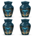 Blue Elephant Cremation Urn for Human Ashes - Cremation Urns For Adults