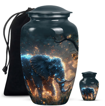 Large Urn With 1 Keepsake Urn