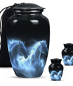 White Horse Cremation Urn - Adult Urns For Human Ashes Women