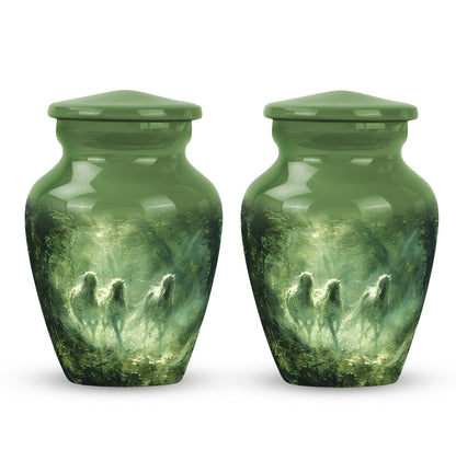 Personalized Unicorn Cremation Urn for Human Ashes - 10-inch, 200 cu in - Yatskia