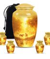 Golden Forest Serenity Cremation Urns For Human Ashes - Funeral Urn