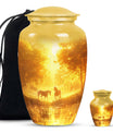 Golden Forest Serenity Cremation Urns For Human Ashes - Funeral Urn