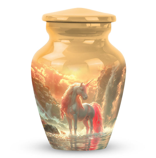Unicorn Memorial Urns For Human Ashes - Urn For Mom & Dad