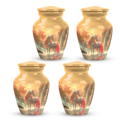 Personalized Mother Memorial Urn for Mom - 10-inch, 200 cu in - Yatskia