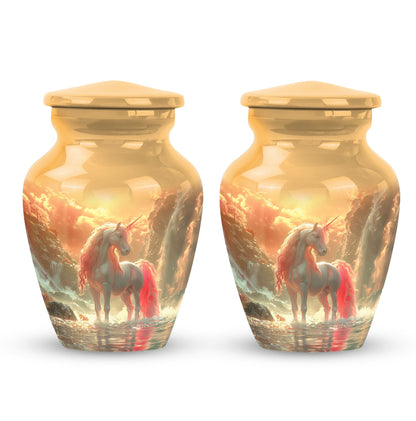 Personalized Mother Memorial Urn for Mom - 10-inch, 200 cu in - Yatskia
