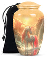 Mystical Dawn Unicorn Cremation Urns For Human Ashes - Large Urn For Mom