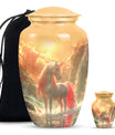 Mystical Dawn Unicorn Cremation Urns For Human Ashes - Large Urn For Mom