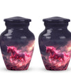Neon Unicorn Cremation Urns For Human Ashes - Funeral Urns For Men