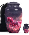 Neon Unicorn Cremation Urns For Human Ashes - Funeral Urns For Men