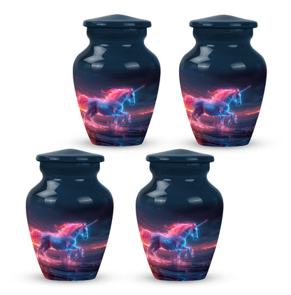 Personalized Horse Cremation Urn for Women - 10-inch, 200 cu in - Yatskia