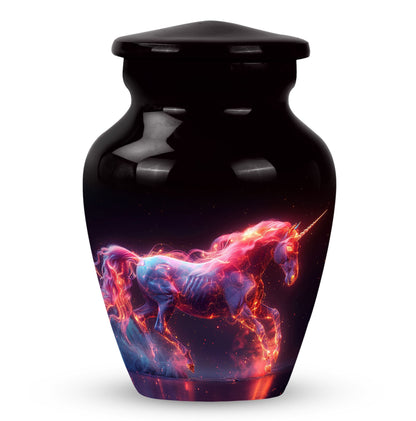 Personalized Unicorn Cremation Urn for Adult - 10-inch, 200 cu in - Yatskia