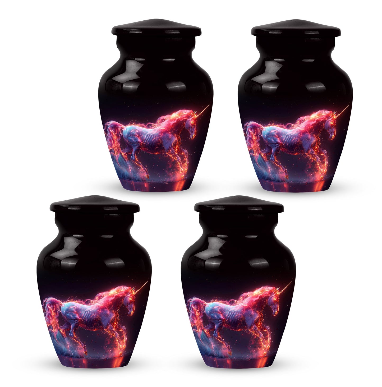Personalized Unicorn Cremation Urn for Adult - 10-inch, 200 cu in - Yatskia