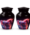 Cosmic Unicorn Cremation Urns For Human Ashes - Funeral Urn For Adult