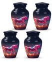 Sparkling Unicorn Cremation Urns Large & Small Combo For Women & Men