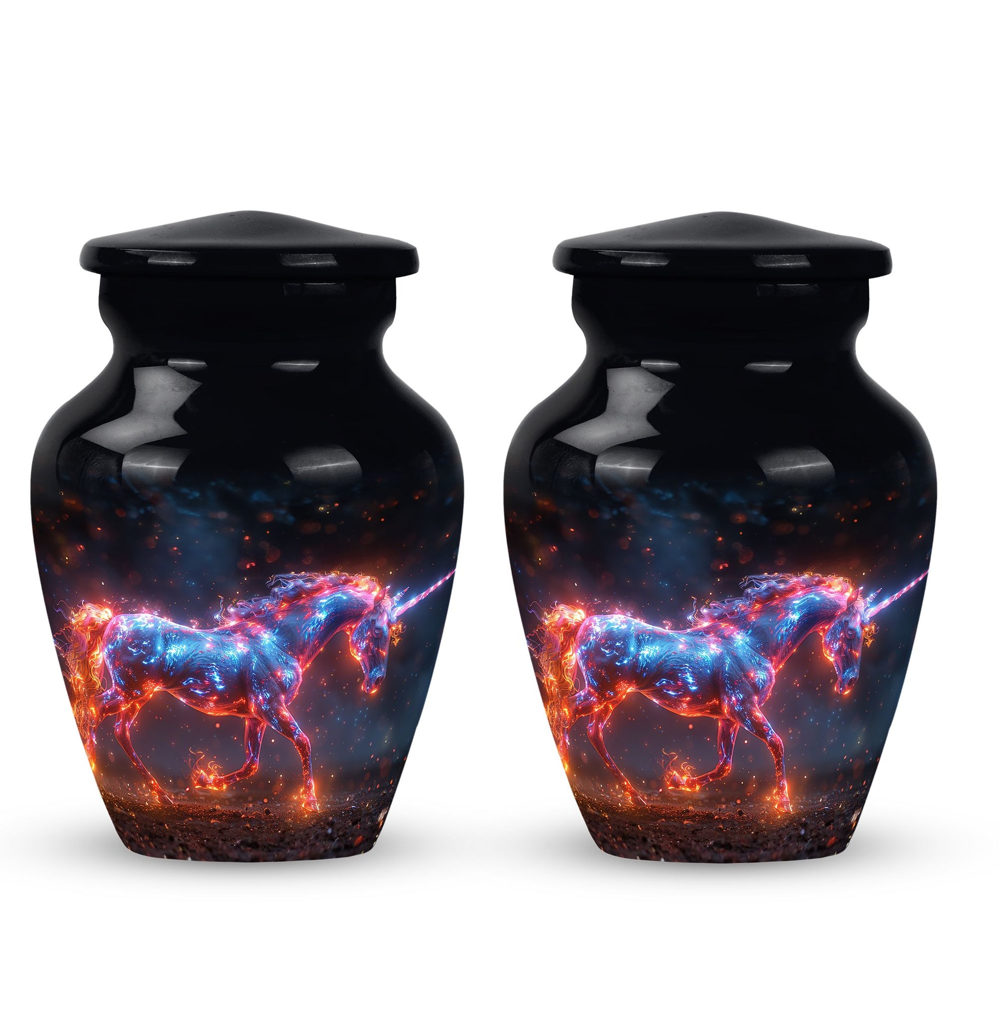Supernova Steed Unicorn Cremation Urns For Human Ashes - Funeral Urn