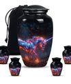 Supernova Steed Unicorn Cremation Urns For Human Ashes - Funeral Urn