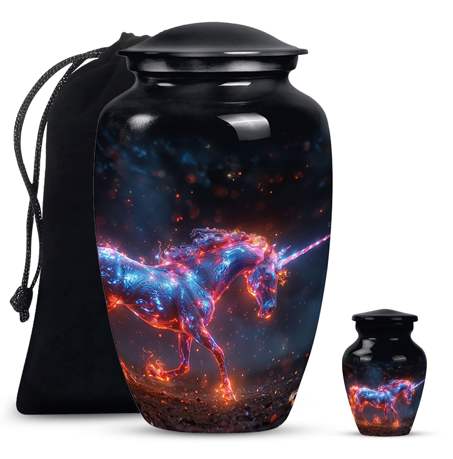 Personalized Mother Cremation Urn for Mom - 10-inch, 200 cu in - Yatskia