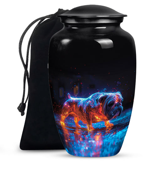 Bulldog Urns For Human Ashes Adult Female Mom - Cremation Urns For Human