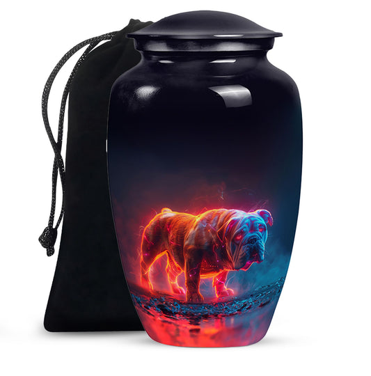 Bulldog Cremation Urns For Human Ashes - Cremation Urn For Men