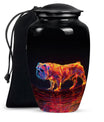 Inferno Bully Dog Cremation Urns For Human Ashes - Urn Set For Ashes