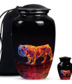 Inferno Bully Dog Cremation Urns For Human Ashes - Urn Set For Ashes