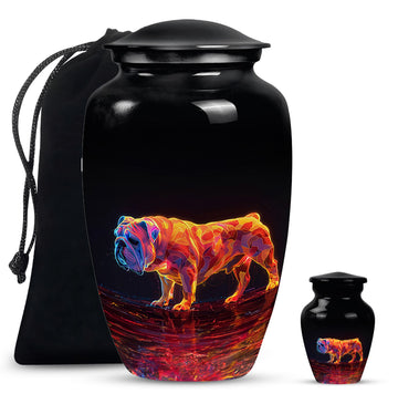 Large Urn With 1 Keepsake Urn