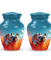 Bulldog Burial Urn - Large Pet Urns For Ashes