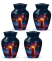 Candlelight Memorial Tribute Urn For Men - Majestic Ashes Memorial Urns