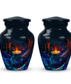 Mystic Flame Candle Urn For Women - Candle Large Urn For Human Ashes