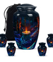 Mystic Flame Candle Urn For Women - Candle Large Urn For Human Ashes