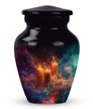 Mystic Vapor Candle Urn - Cosmic Candle Urn Large Memorial For Ashes