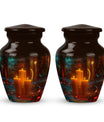 Candlelight Tribute Urn - Candle Urn Memorial for Adult Male & Female