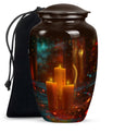 Candlelight Tribute Urn - Candle Urn Memorial for Adult Male & Female