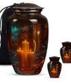 Candlelight Tribute Urn - Candle Urn Memorial for Adult Male & Female