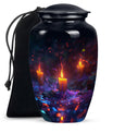 Mystically Glowing Candle Urns - Large Memorial Urns For Ashes