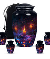 Mystically Glowing Candle Urns - Large Memorial Urns For Ashes