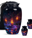 Mystically Glowing Candle Urns - Large Memorial Urns For Ashes