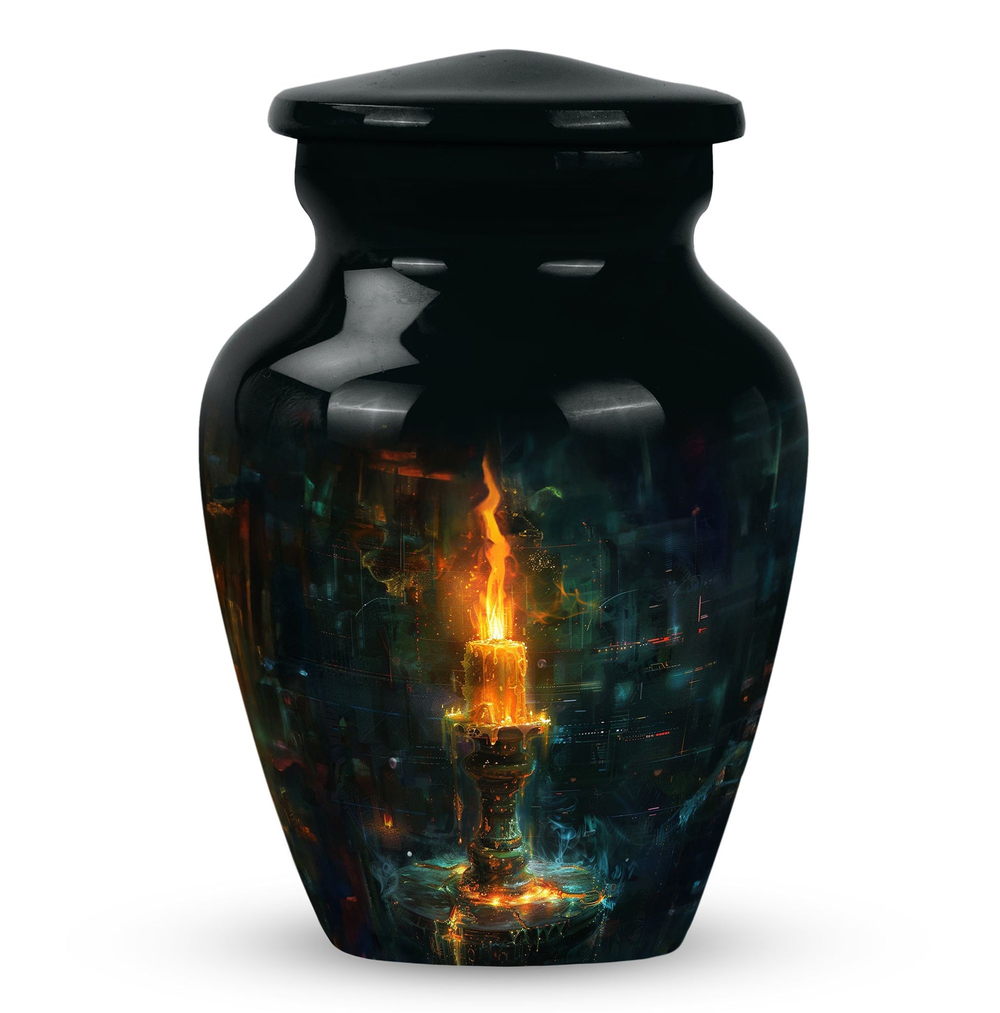 Mystical Candle Urn For Tribute - Candle Cremation Ashes Keepsake