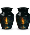 Mystical Candle Urn For Tribute - Candle Cremation Ashes Keepsake