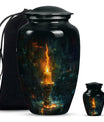 Mystical Candle Urn For Tribute - Candle Cremation Ashes Keepsake