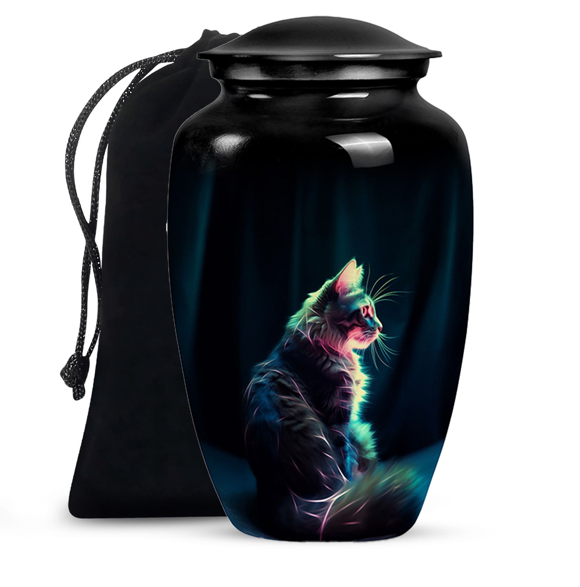Cat Cremation Urn for Human Ashes – Neon Pet Urns For Cremation Ashes