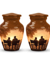 Couple Burial Urn - Funeral Cremation Urn For Loved Ones