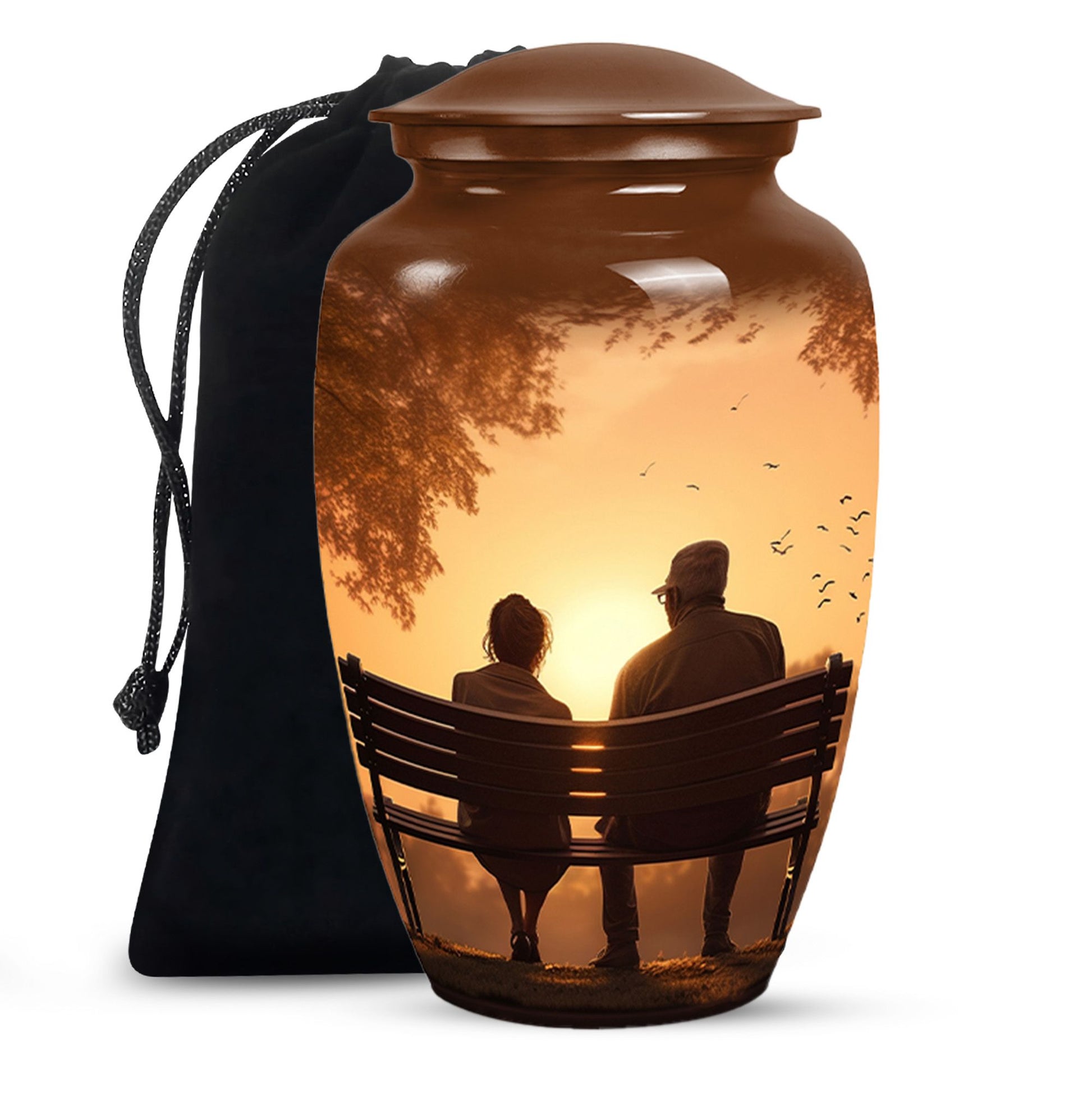 Couple Burial Urn - Funeral Cremation Urn For Loved Ones