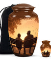 Couple Burial Urn - Funeral Cremation Urn For Loved Ones