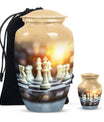 Chess Urn For Ashes For Women Memorial, Funeral Cremation Urn