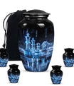 Chess Urn For Human Ashes Memorial, Funeral Cremation Urn For Ashes