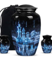 Chess Urn For Human Ashes Memorial, Funeral Cremation Urn For Ashes